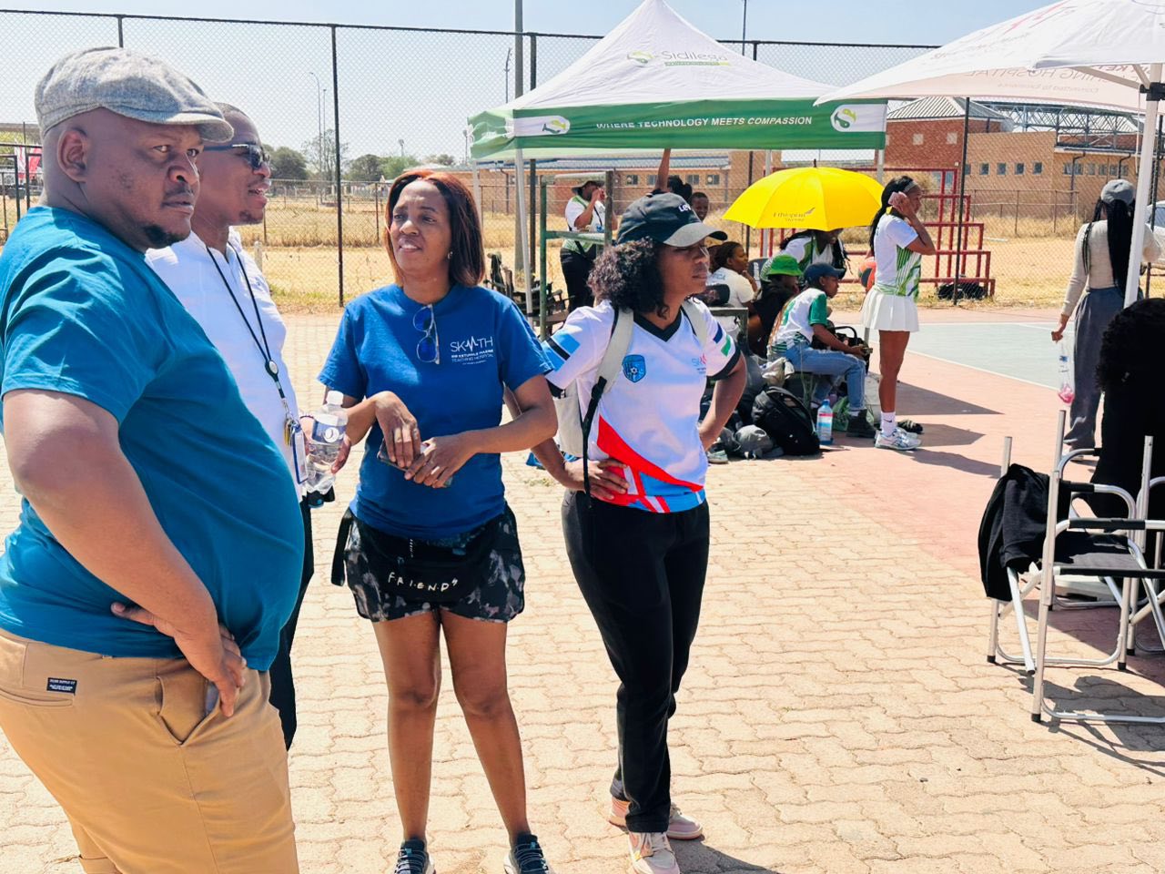 Group members enjoying a social gathering